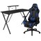 Flash Furniture Black Gaming Desk-Cup Holder/Reclining Chair Set BLN-X30RSG1031-BL-GG - alternate 3